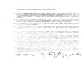 Tapu ve Kadastro Genel Müdürlüğü Kurum İdari Kurul Kararları 26.10.2021