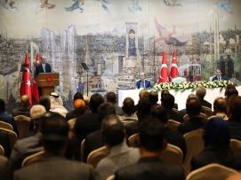 Cumhurbaşkanı Erdoğan ILC Heyetini Kabul Etti
