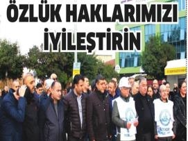 Malatya İl Başkanlığımız, Teknik Hizmetler Sınıfında Olanlar İçin Basın Açıklaması Düzenledi