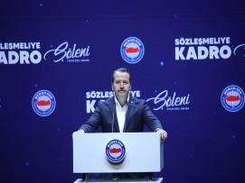 Sözleşmeliye Kadro Şöleni Cumhurbaşkanı Erdoğan’ın Katılımıyla Gerçekleştirildi