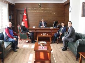 Bayındır Memur-Sen Bursa Şube Başkanı Uçmaz'dan Bursa/Nilüfer Kaymakamı Sayın Dr. Mustafa ÖZARSLAN'a Ziyaret