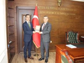 Bayındır Memur-Sen Bursa Şube Başkanı Uçmaz'dan Bursa/Nilüfer Kaymakamı Sayın Dr. Mustafa ÖZARSLAN'a Ziyaret