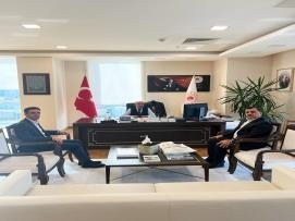 Onhan ve Düzgören, Bakan Yardımcıları Demirtaş ve Suver’i Ziyaret Etti