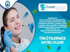 Sendikamız İle Özel Can Dent Ağız ve Diş Sağlığı Merkezi Arasında Üyelerimize Özel İndirim Anlaşması!