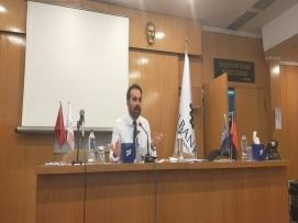 Ergül'den İLBANK İzmir Bölge Müdürlüğü'nde Konferans