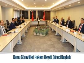 Kamu Görevlileri Hakem Heyeti Süreci Başladı