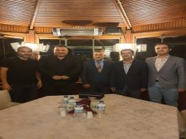 Bursa Şube Yönetimimiz, Karayolları14. Bölge Müdürlüğü'nde görevli Destek Şube Müdürü Osman Aşoğlu'na veda yemeği