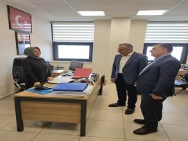 Onhan ve Düzgören, Van'da Hizmet Kolumuza Bağlı Kurumları Ziyaret Etti