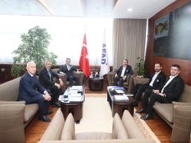 Memur-Sen'den AFAD Başkanı Memiş'e Hayırlı Olsun Ziyareti