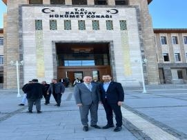 Tufanoğlu, Onhan ve Düzgören Konya’ya Teşkilat Ziyaretleri Gerçekleştirdi