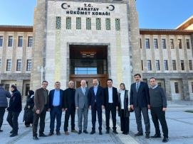 Tufanoğlu, Onhan ve Düzgören Konya’ya Teşkilat Ziyaretleri Gerçekleştirdi