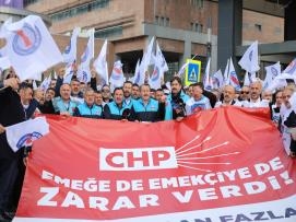 2 Milyondan Fazla Memuru Mağdur Eden CHP Protesto Edildi