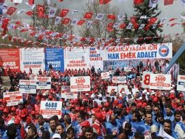 Memur-Sen Ankara’da: Anıtpark’ta 1 Mayıs Coşkusu