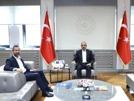 Genel Başkanımız Tufanoğlu'dan, Bakan Uraloğlu'na Ziyaret