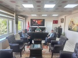 Şanlıurfa İl Başkanımız Ergin'den Kaymakam Karakaş'a Ziyaret