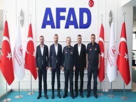 Genel Başkanımız Tufanoğlu'dan AFAD Başkanı Pehlivan'a Ziyaret