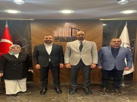 Genel Başkanımız Tufanoğlu, Kentsel Dönüşüm Başkanı Alp'i Ziyaret Etti