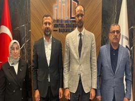 Genel Başkanımız Tufanoğlu, Kentsel Dönüşüm Başkanı Alp'i Ziyaret Etti
