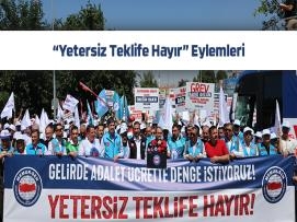 Memur-Sen 81 İlde “Yetersiz Teklife Hayır” demek için sahaya çıktı