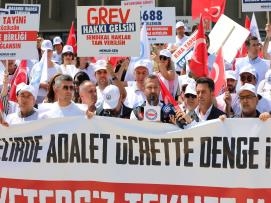 YETERSİZ TEKLİFİ PROTESTO ETTİK!