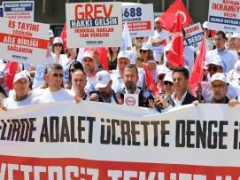 YETERSİZ TEKLİFİ PROTESTO ETTİK!