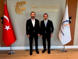 Genel Başkanımız Tufanoğlu, Tapu ve Kadastro Genel Müdürü Gedikli'yi Ziyaret Etti