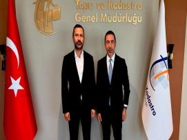 Genel Başkanımız Tufanoğlu, Tapu ve Kadastro Genel Müdürü Gedikli'yi Ziyaret Etti