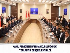 Kamu Personeli Danışma Kurulu (KPDK) Toplantısı Gerçekleştirildi