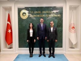 Sendikamızdan Bakan Kurum'a Ziyaret