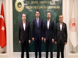 Sendikamızdan Bakan Kurum'a Ziyaret