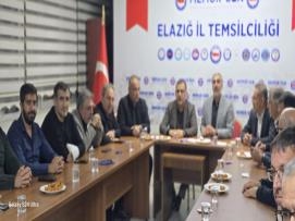 Genel Sekreterimiz Onhan, Elazığ'da Önemli Ziyaretler Gerçekleştirdi