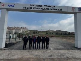 Genel Başkan Yardımcımız Tosun'dan, Sındırgı'da AFAD Personeline Moral Ziyareti