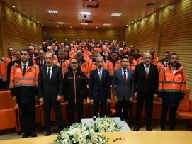 Genel Başkanımız Tufanoğlu, Karayolları “Yol Bakım Araçlarının Hizmete Alım Töreni”ne Katıldı