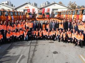 Genel Başkanımız Tufanoğlu, Karayolları “Yol Bakım Araçlarının Hizmete Alım Töreni”ne Katıldı