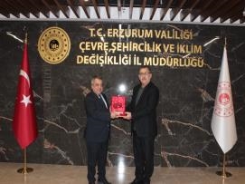 Onhan ve Düzgören, Erzurum'da Teşkilat Ziyaretleri Gerçekleştirdi