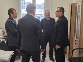 Onhan ve Düzgören, Erzurum'da Teşkilat Ziyaretleri Gerçekleştirdi