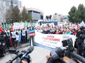 Memur-Sen 81 İlde Alanlarda: Kamuda Ücret Reformu İstiyoruz!