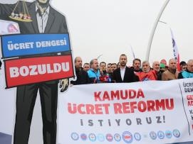 Memur-Sen 81 İlde Alanlarda: Kamuda Ücret Reformu İstiyoruz!