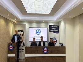 Onhan ve Düzgören, Mersin Şubemizin 3. Olağan Genel Kuruluna Katıldı