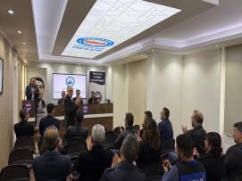 Onhan ve Düzgören, Mersin Şubemizin 3. Olağan Genel Kuruluna Katıldı