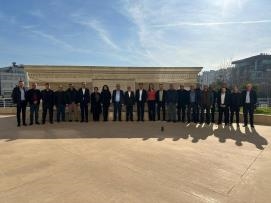 Onhan ve Düzgören, Mersin Şubemizin 3. Olağan Genel Kuruluna Katıldı