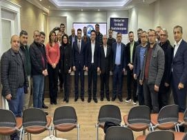 Onhan ve Düzgören, Mersin Şubemizin 3. Olağan Genel Kuruluna Katıldı