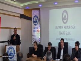 Elazığ Şubemizin 4. Olağan Genel Kurulu, Onhan ve Düzgören'in Katılımlarıyla Gerçekleşti