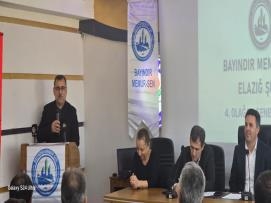 Elazığ Şubemizin 4. Olağan Genel Kurulu, Onhan ve Düzgören'in Katılımlarıyla Gerçekleşti