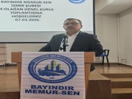 Onhan ve Düzgören, İzmir Şubemizin 4. Olağan Genel Kurulu'na Katıldı