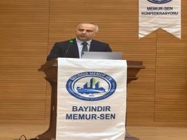 Onhan, Düzgören ve Tosun, Ankara 1 Nolu Şubemizin 4. Olağan Genel Kurulu'na Katıldı