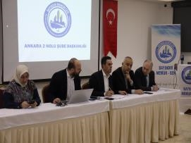 Genel Başkan Yardımcılarımız Düzgören, Tosun ve Şimşek, Ankara 2 Nolu Şubemizin 4. Olağan Genel Kurulu'na Katıldı