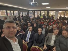 Onhan, Düzgören, Tosun ve Şimşek, Ankara 5 Nolu Şubemizin 1. Olağan Genel Kurulu'na Katıldı