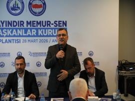 Bayındır Memur-Sen 22. Başkanlar Kurulu Toplantısı Gerçekleştirildi