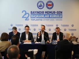 Bayındır Memur-Sen 22. Başkanlar Kurulu Toplantısı Gerçekleştirildi